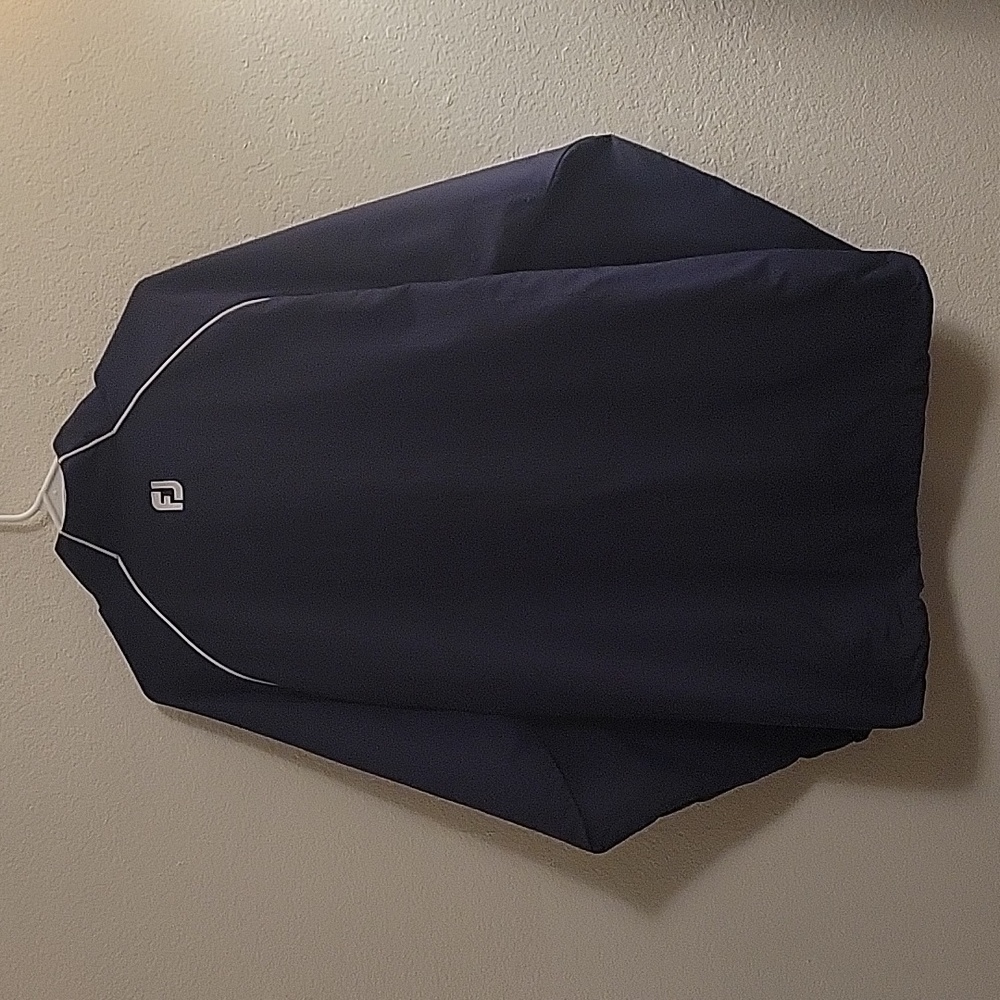 FootJoy 1/4-zip Pullover Jacket - Navy - XL - Picture 10 of 14